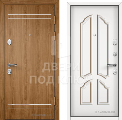 Утепленная дверь ДПК-9829